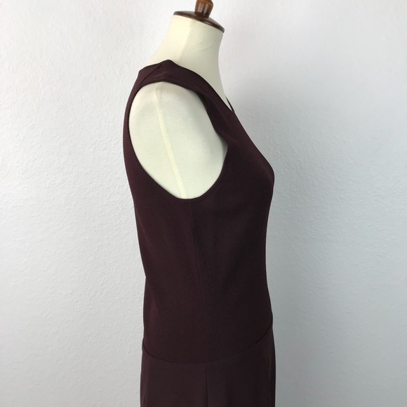 Ann Taylor Burgundy Dress - Picture 6 of 8